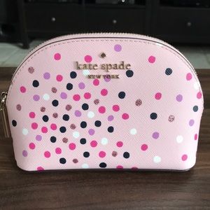 Kate Spade zipper cosmetic bags